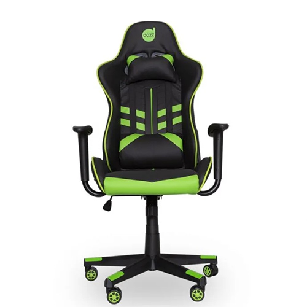 Cadeira Gamer Prime­X Preto e Verde - Dazz